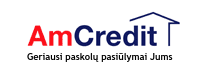 Paskolos internetu iki 30 000 € | AmCredit.lt